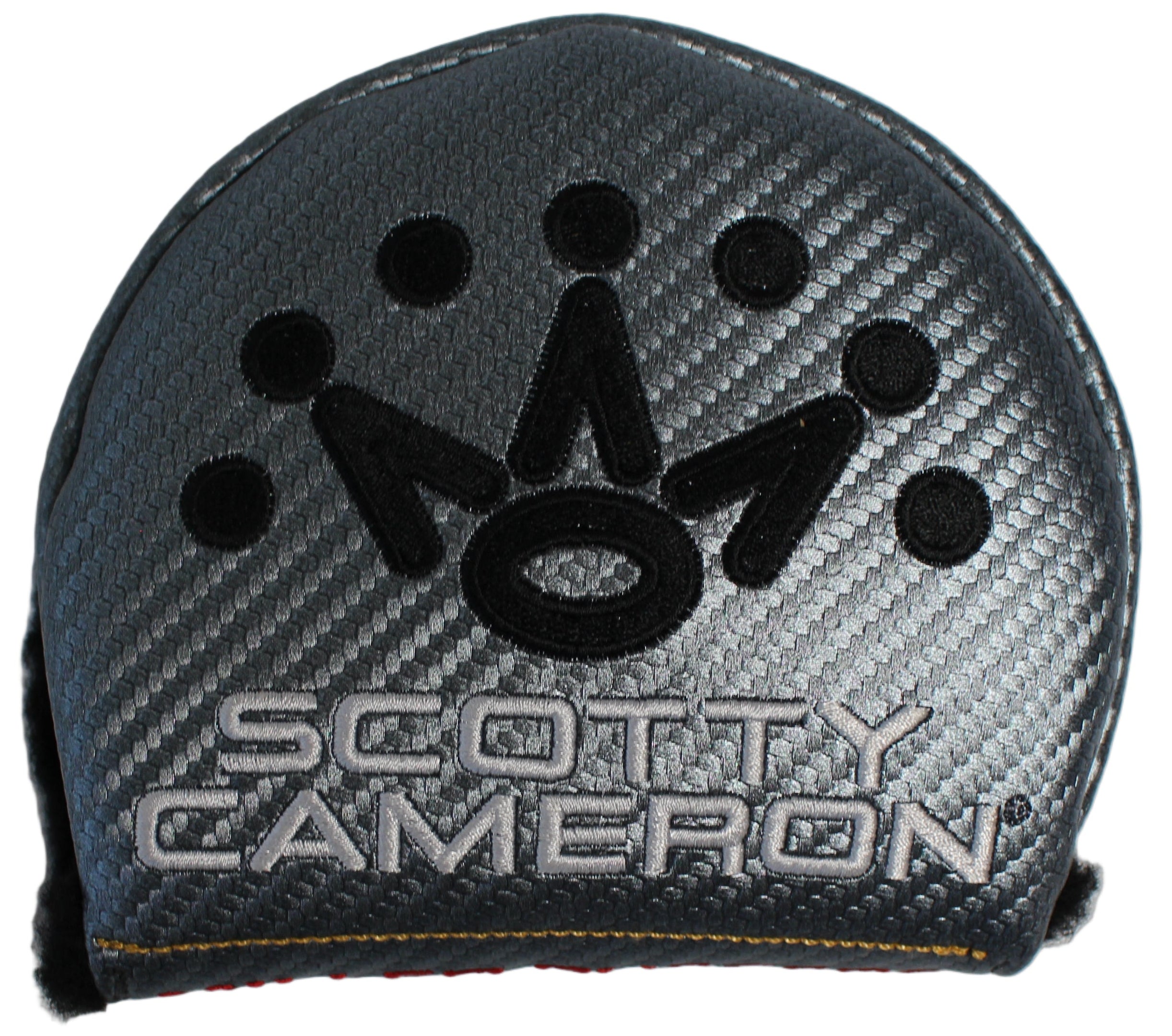 Scotty Cameron Silver Futura Stock Center-Shafted Mallet Putter Headcover