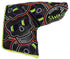 Swag Golf - Stacked Skull Golf Eclipse Black & Yellow Multicolor Blade Putter Headcover