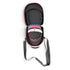 Blue/Red Hat Caddy Travel Case | Hard Shell Hat Carrier Holds Up to 6 Hats | Protective Hat Storage Case with Adjustable Shoulder Strap