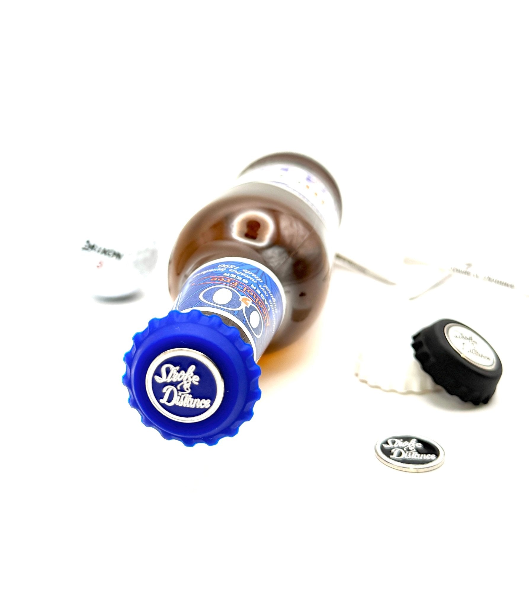 Spill-Proof Screen Print Bottle Cap - Golf Tee Combo Variety Pack