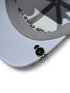 Lost Wedge™ Official Logo Retro Golf Hat White with White Chord