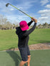 Rabbit Golf Hat | Snapback Cap | Built-in Magnetic Ball Marker Holder + Marker Included | Adjustable | Adult Novelty Toy