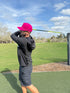 Rabbit Golf Hat | Snapback Cap | Built-in Magnetic Ball Marker Holder + Marker Included | Adjustable | Adult Novelty Toy