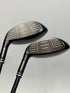 Callaway Rogue ST Max D 5 & 7 Wood Bundle Cypher Blue 50g Regular Flex