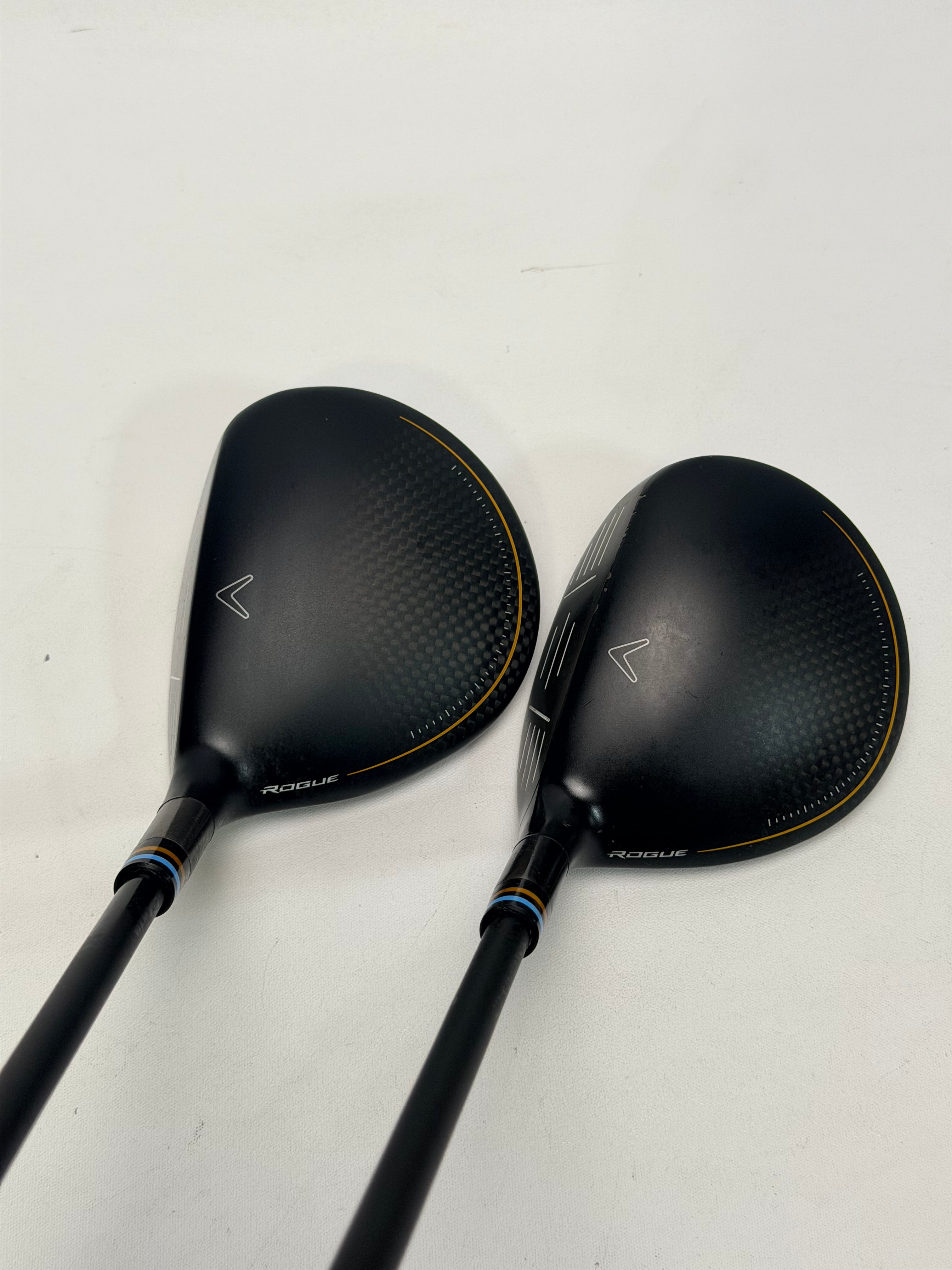 Callaway Rogue ST Max D 5 & 7 Wood Bundle Cypher Blue 50g Regular Flex