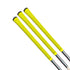 360 Golf Grips | 3 Pack Black/Yellow | Standard, Mid, Jumbo | High-Traction Rubber Grip