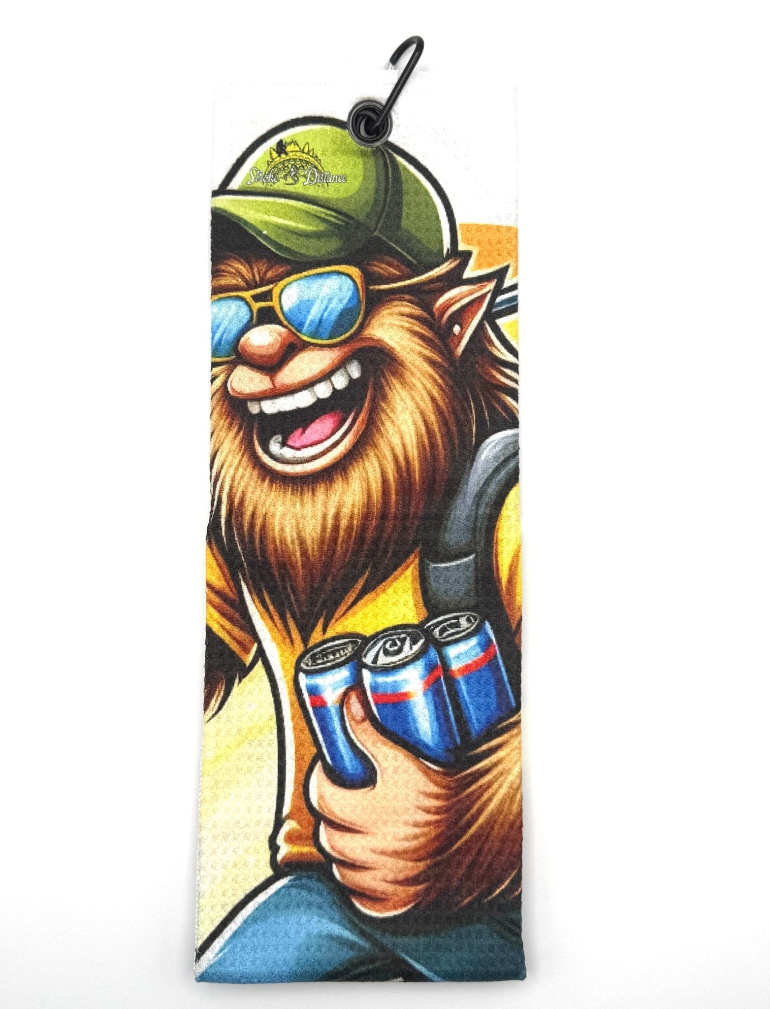 Stroke & Distance Premium Golf Towel: Performance-Ready