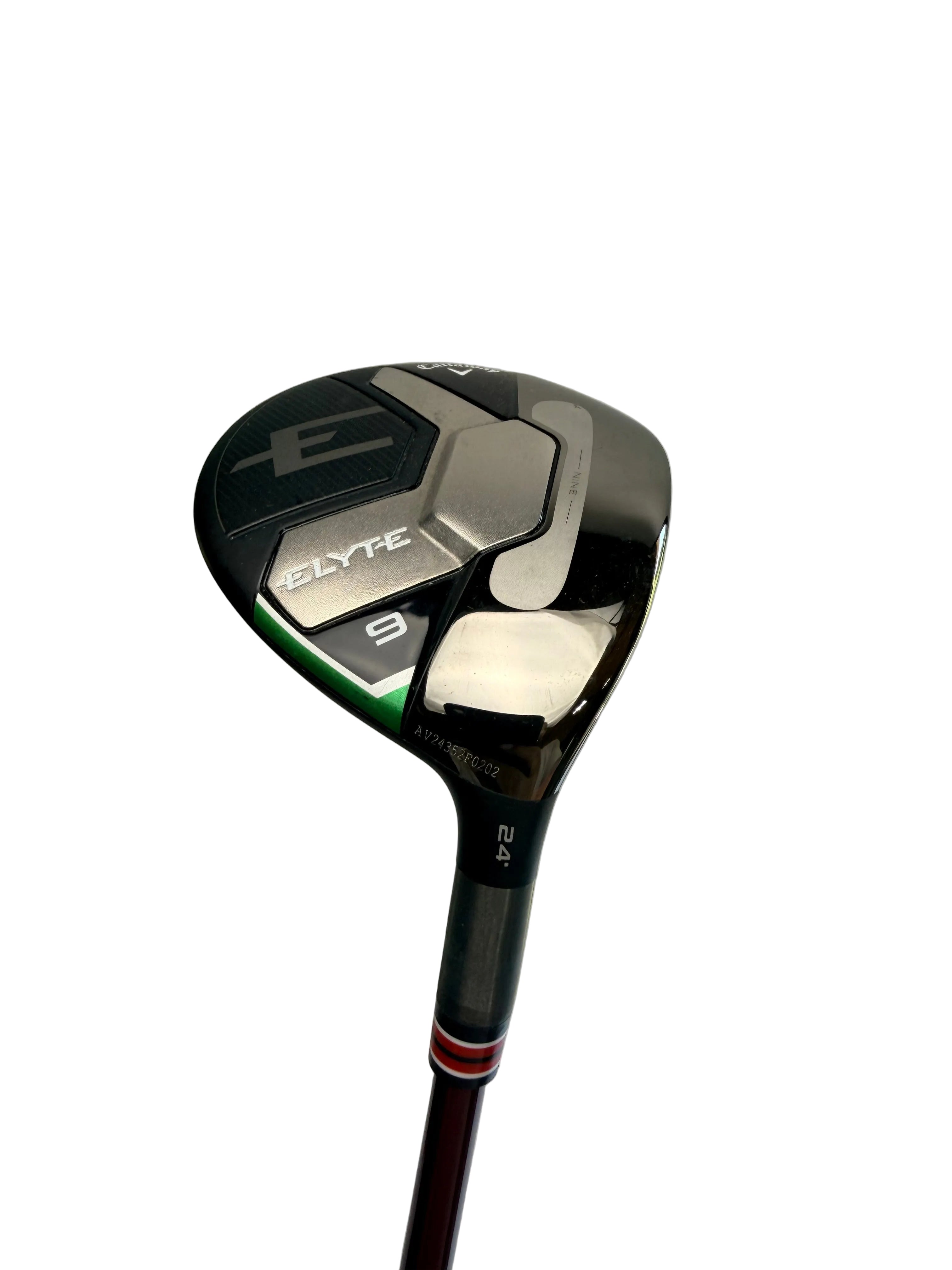 Callaway Elyte 9 Wood 24° Denali Red 80 TX Flex Wedge Guys Grip (Used)