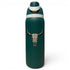 Hydration Bottle – The Longhorn | 32oz Insulated Stainless Steel | Flip Straw Lid w/ Handle