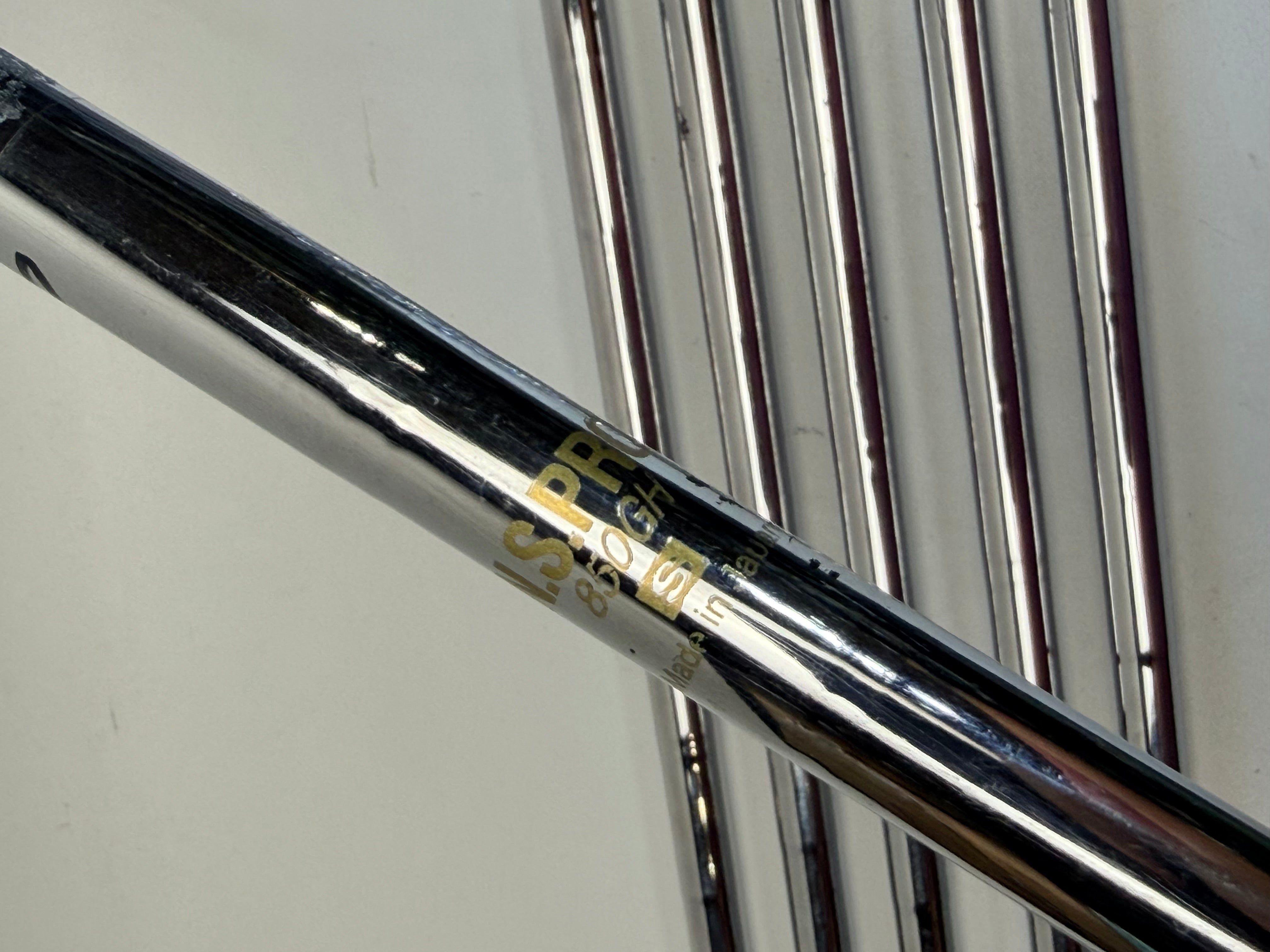 Miura KM-700 Red Stamp Iron Set 5-PW NS Pro 850GH Stiff Flex (Used)
