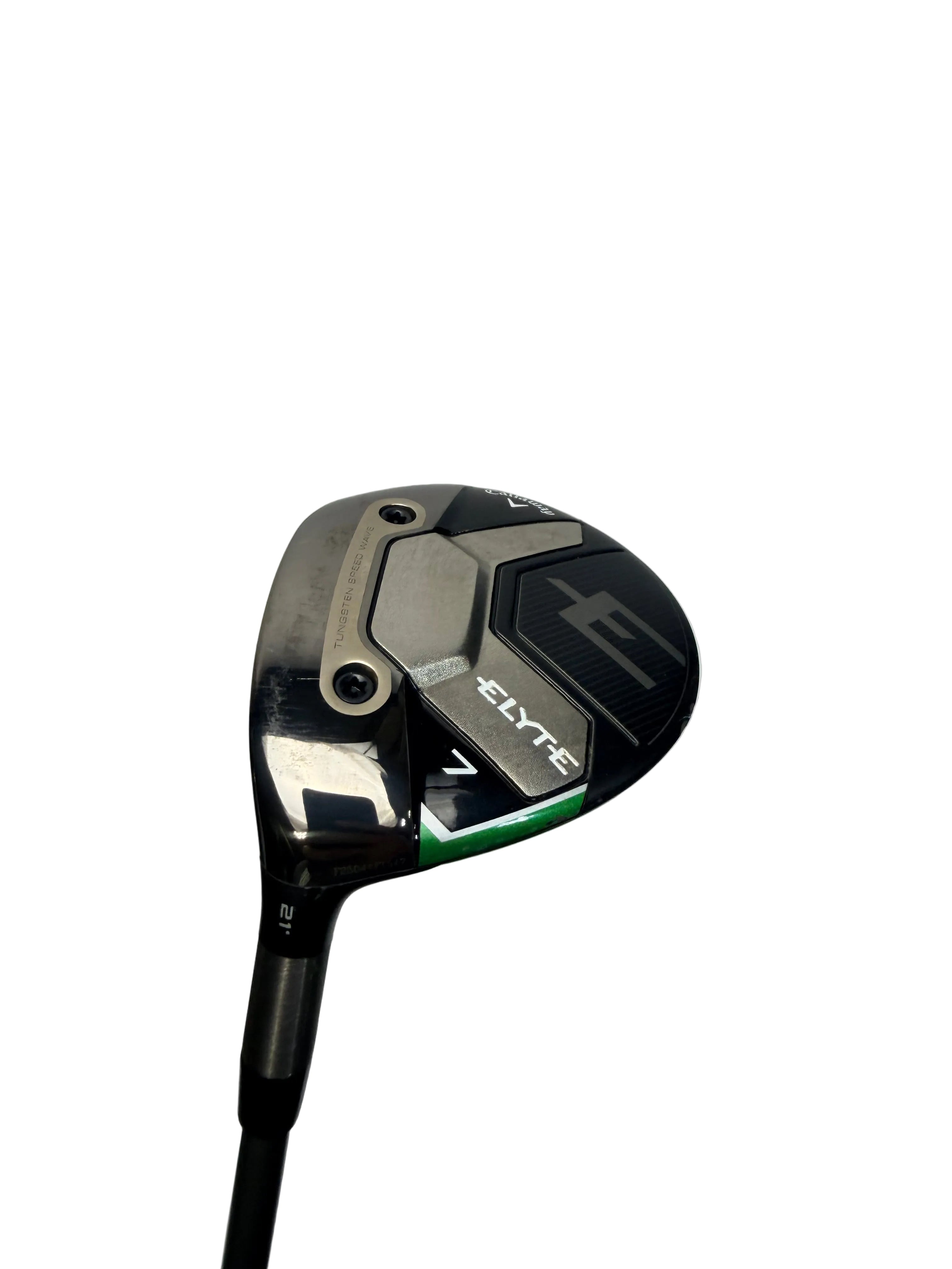Callaway Elyte Left Handed 7 Wood 21° Denali Charcoal 70 Stiff Flex (Used)