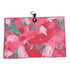 Pink Tropical Golf Towel | Premium Double-Sided Microfiber | Heavy-Duty Magnetic Towel with Carabiner Clip | 24 x 16 in