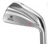 Miura NEW KM-700 Satin Chrome Iron Heads Only 4-PW Forged Golf Club Head Set