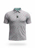 Men's Frosted Animal Cookies Golf Polo | Moisture-Wicking Performance Stretch Golf Shirt