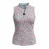 Women's Frosted Animal Cookies Sleeveless Golf Polo | Moisture-Wicking Performance Golf Top