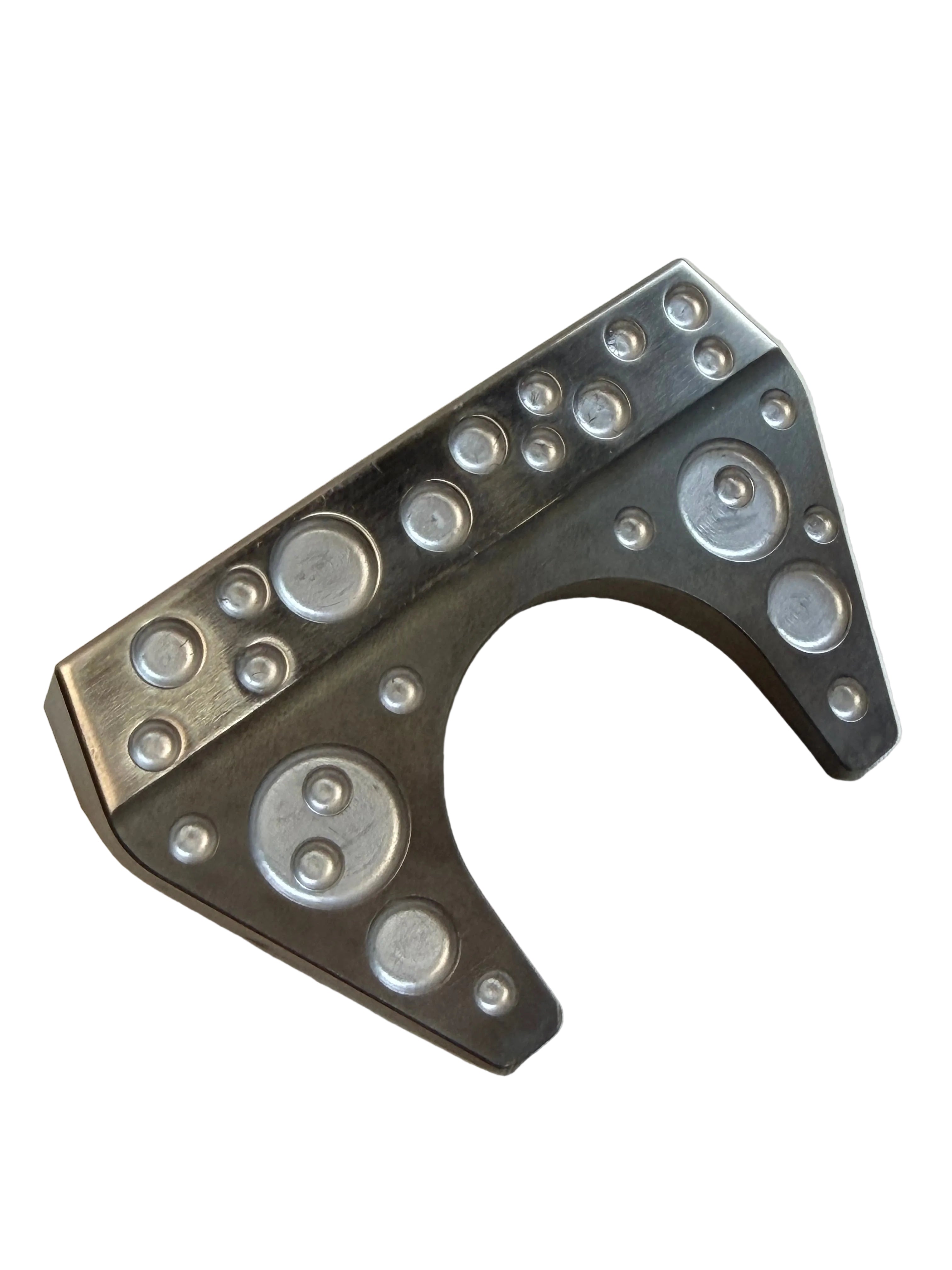 Edel NEW Custom Prototype Carbon Steel Putter Head 349.3g Raw Milled Face