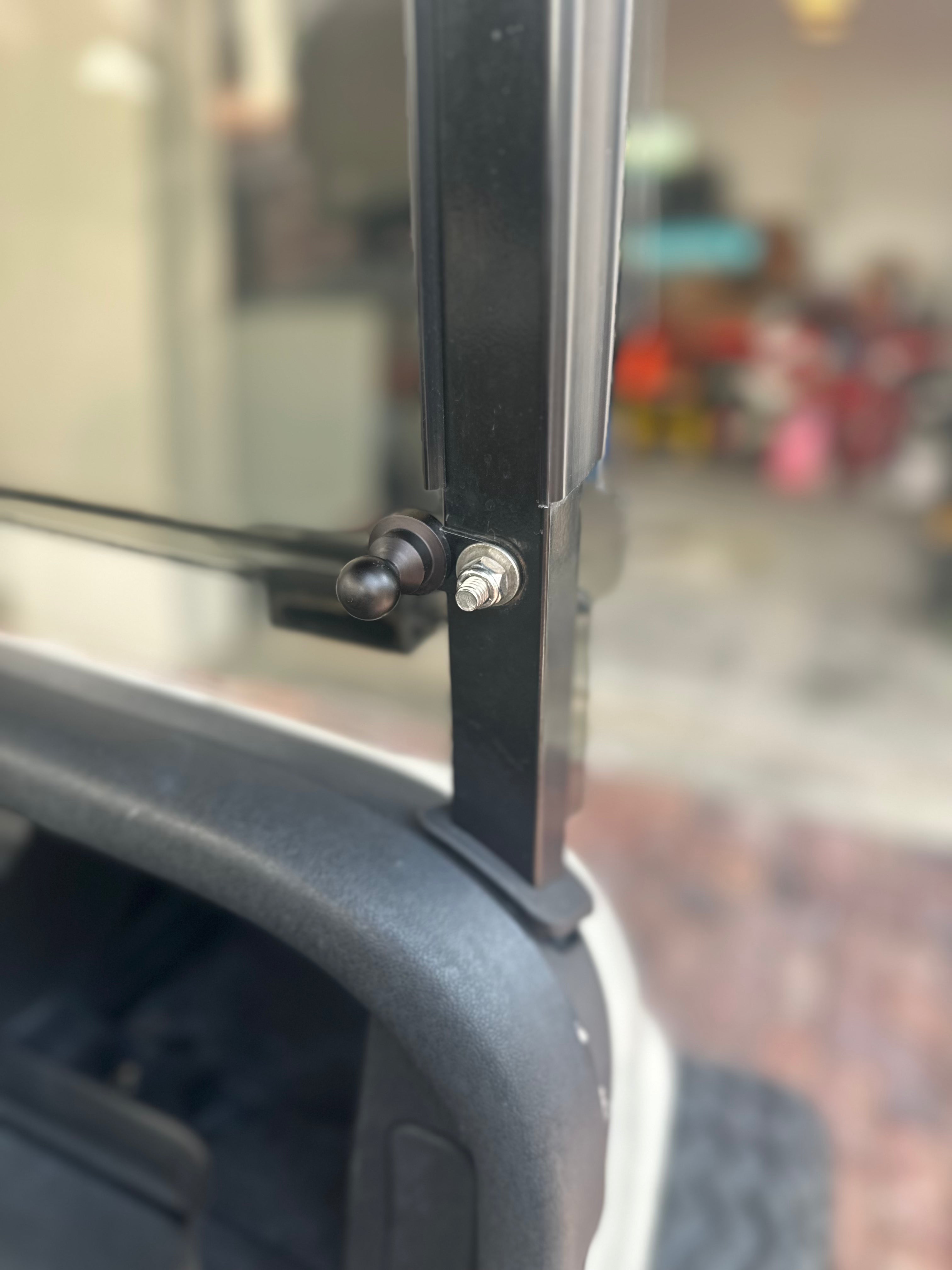 Single Bolt Phone Mount Kit - For Golf Carts, UTVs & Other Vehicles