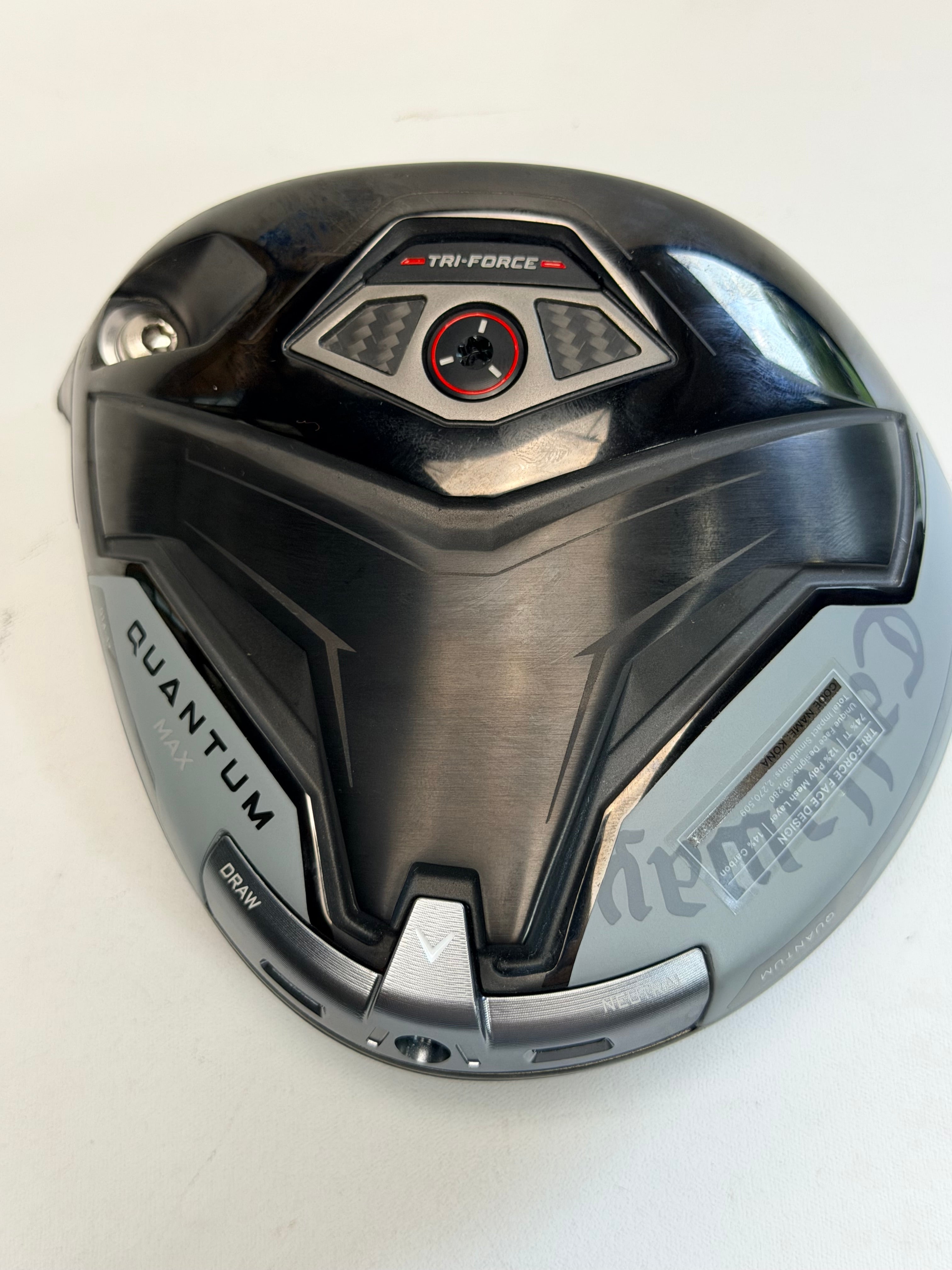 Callaway Quantum Left Handed Max Driver Head Only 10.5°
