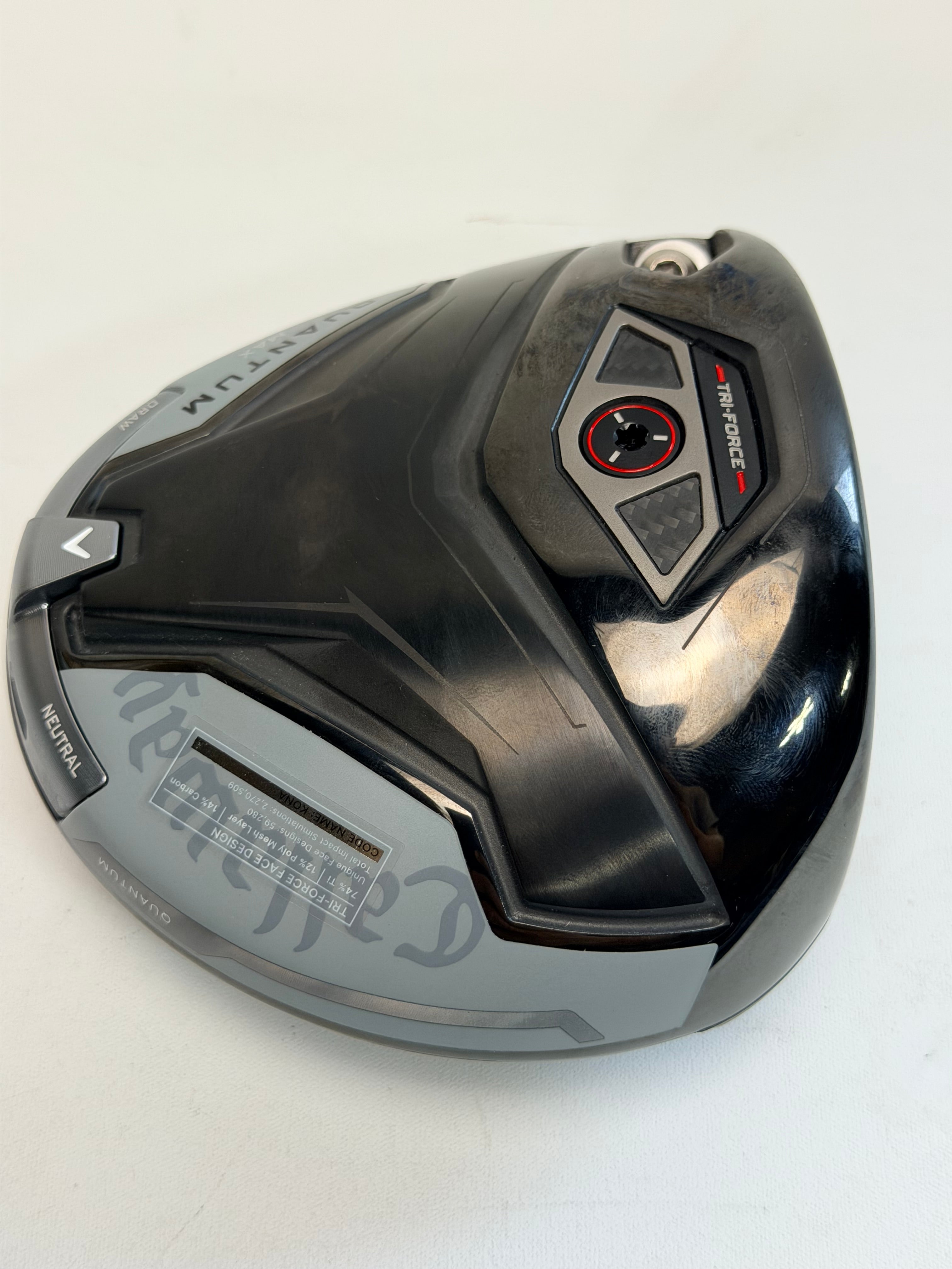 Callaway Quantum Left Handed Max Driver Head Only 9°