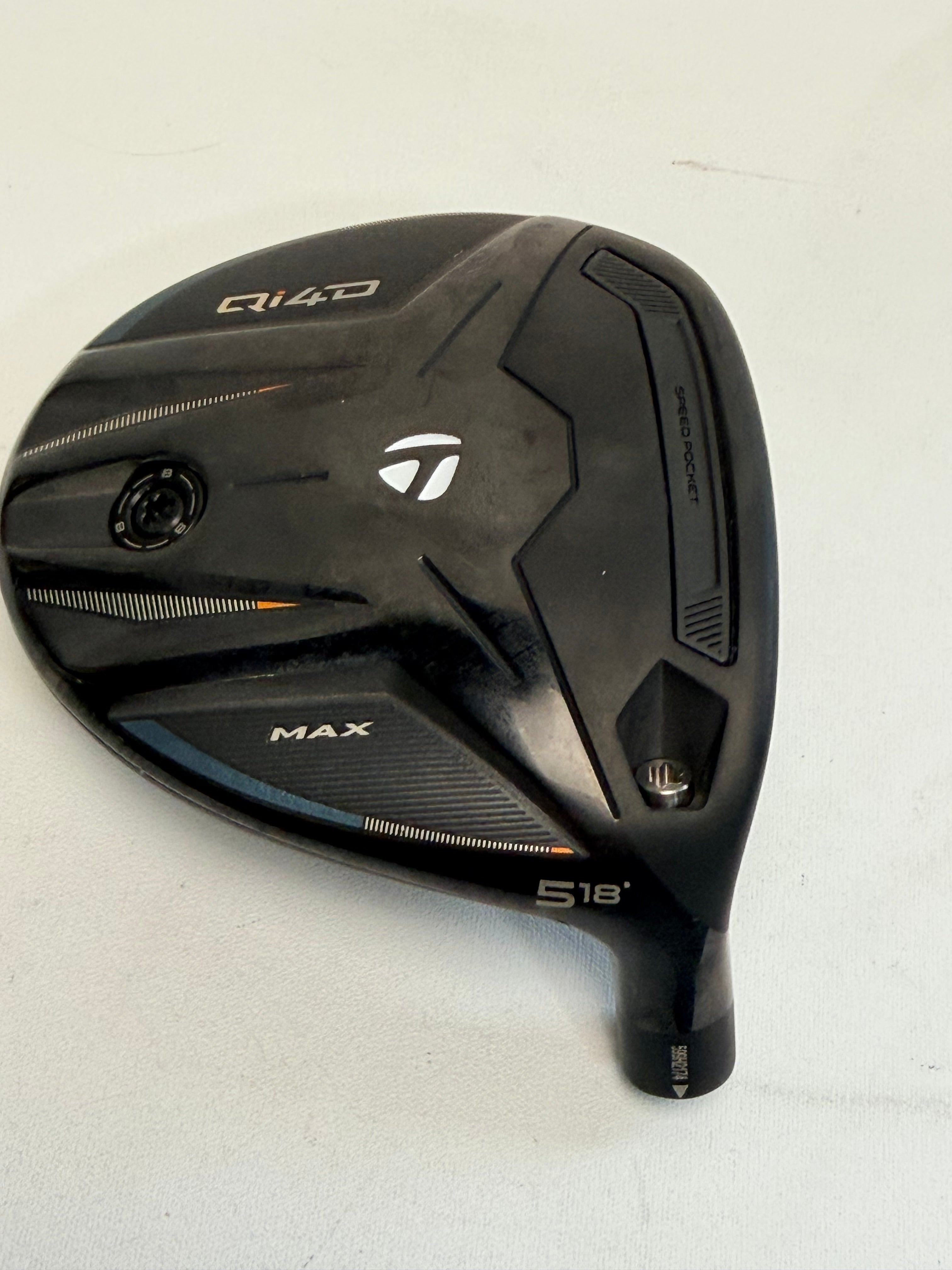 TaylorMade Qi4D Max Like New 5 Wood Head Only 18° Right Handed
