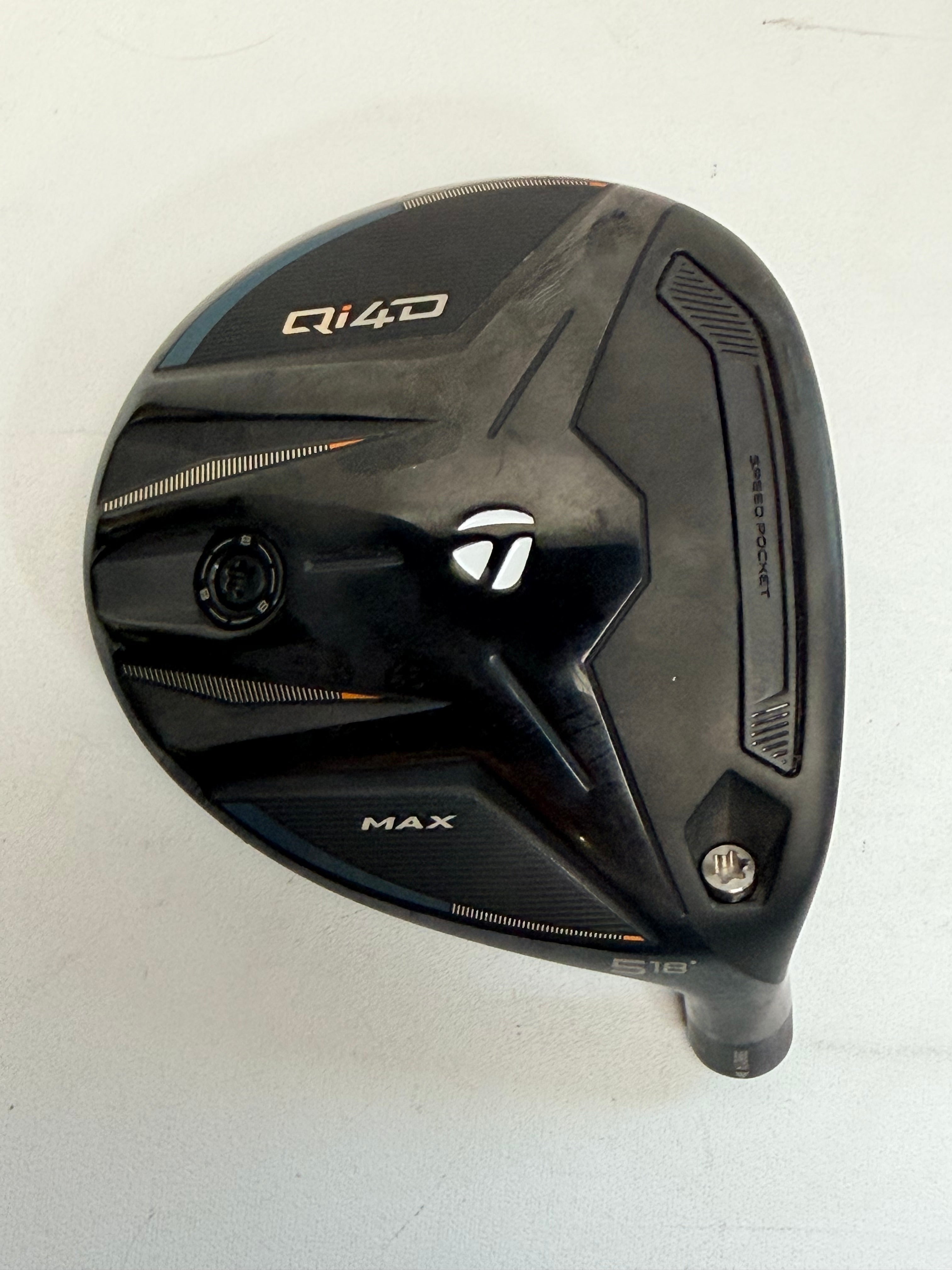 TaylorMade Qi4D Max Like New 5 Wood Head Only 18° Right Handed