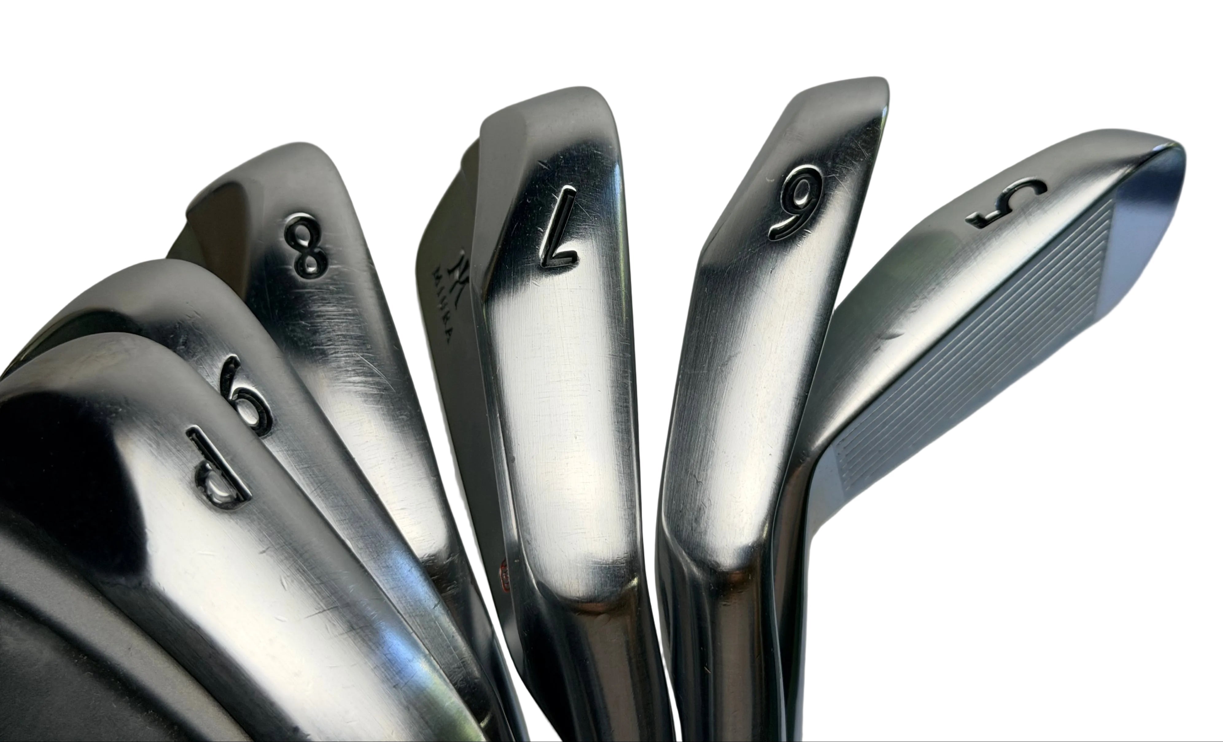 Miura KM-700 Red Stamp Irons KBS C-Taper Lite 110 Stiff Custom Ferrules