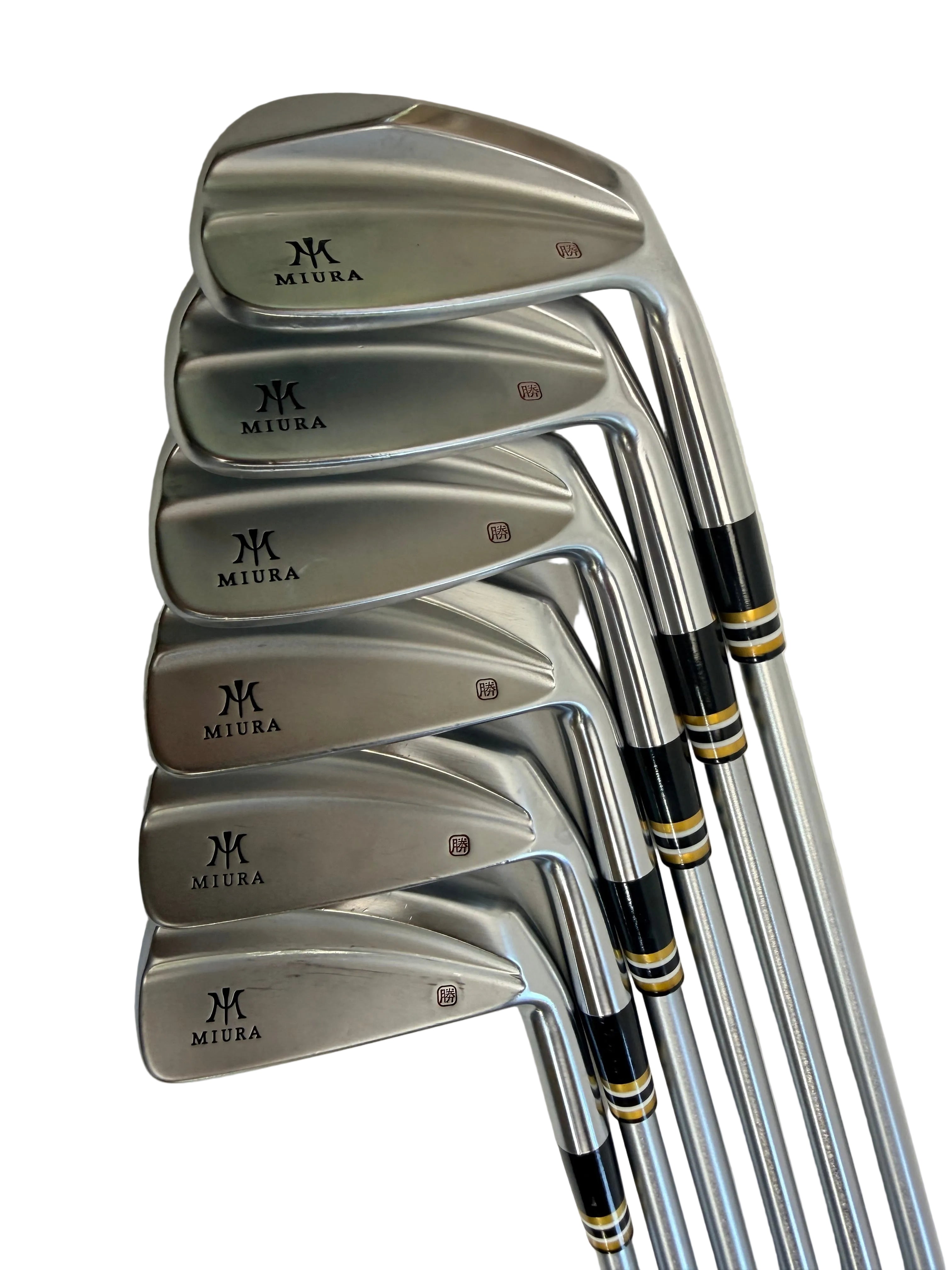 Miura KM-700 Red Stamp Irons KBS C-Taper Lite 110 Stiff Custom Ferrules
