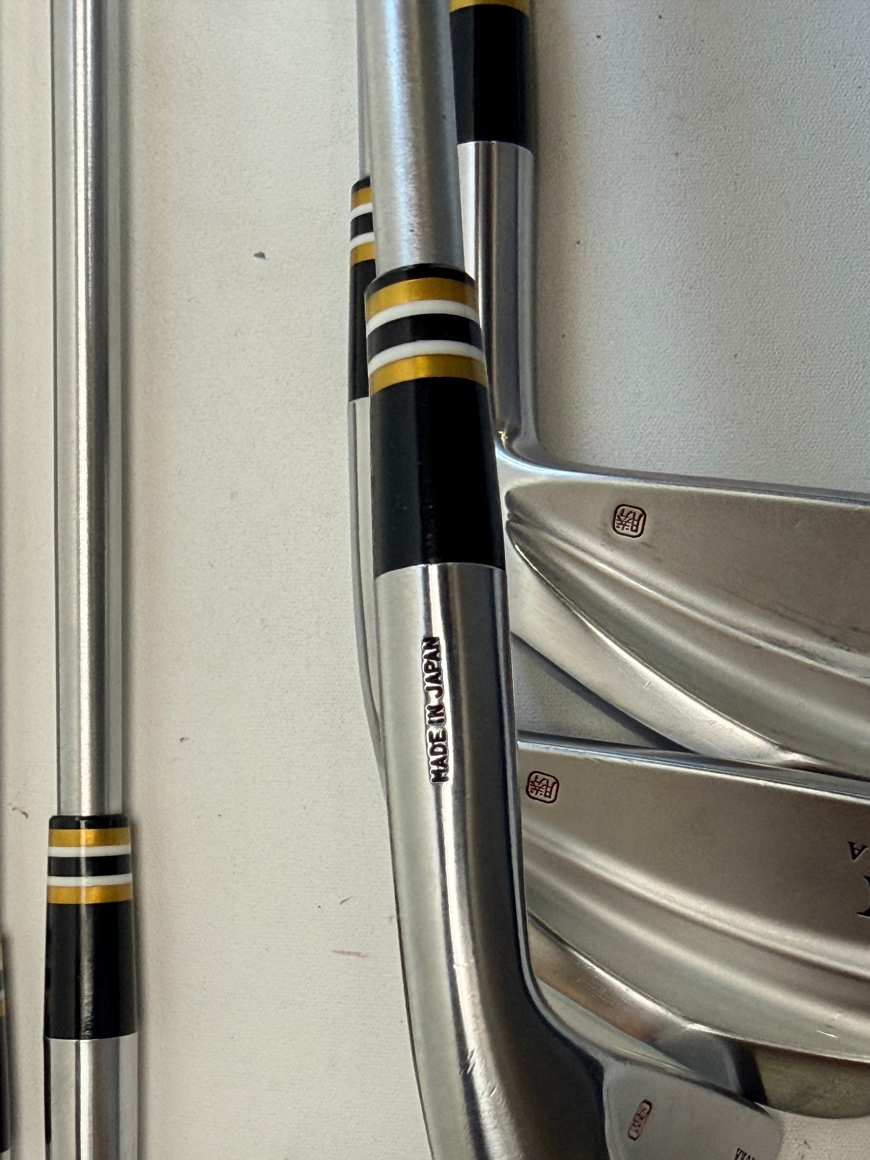 Miura KM-700 Red Stamp Irons KBS C-Taper Lite 110 Stiff Custom Ferrules