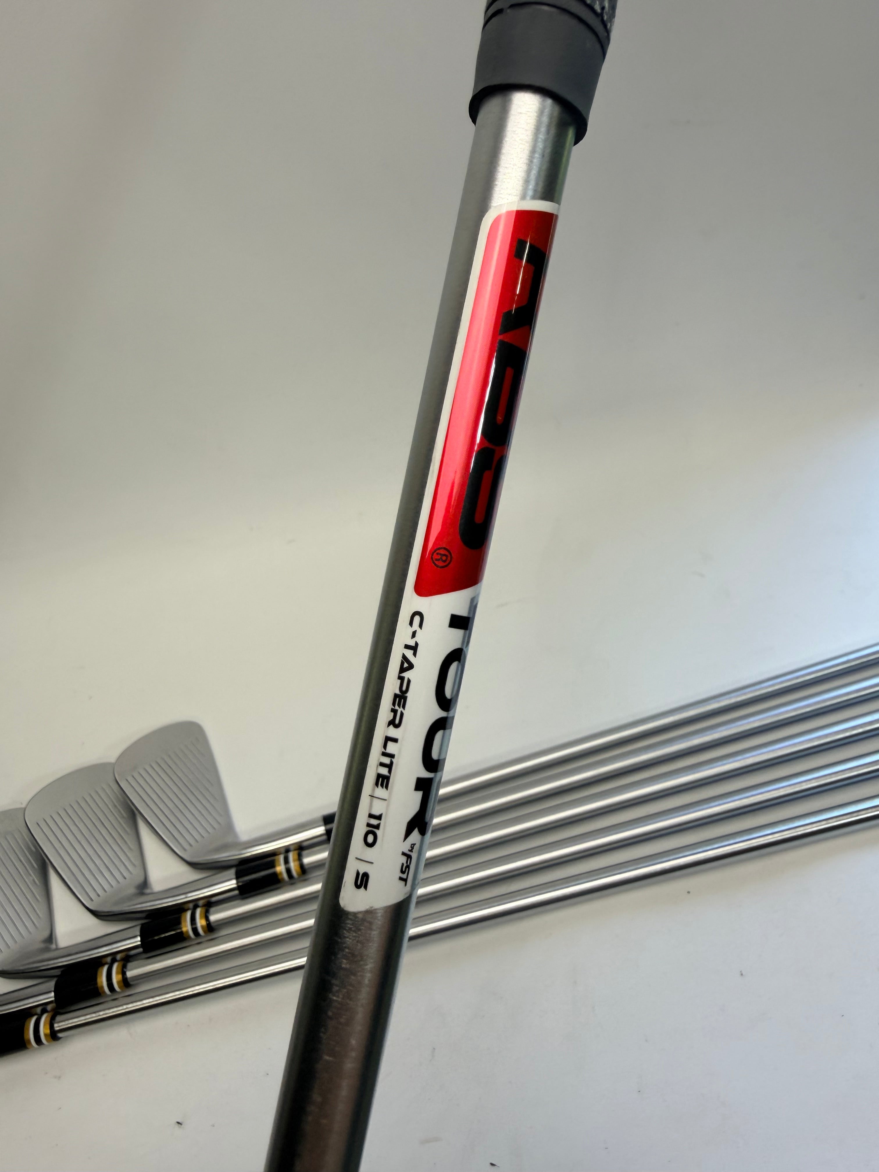 Miura KM-700 Red Stamp Irons KBS C-Taper Lite 110 Stiff Custom Ferrules