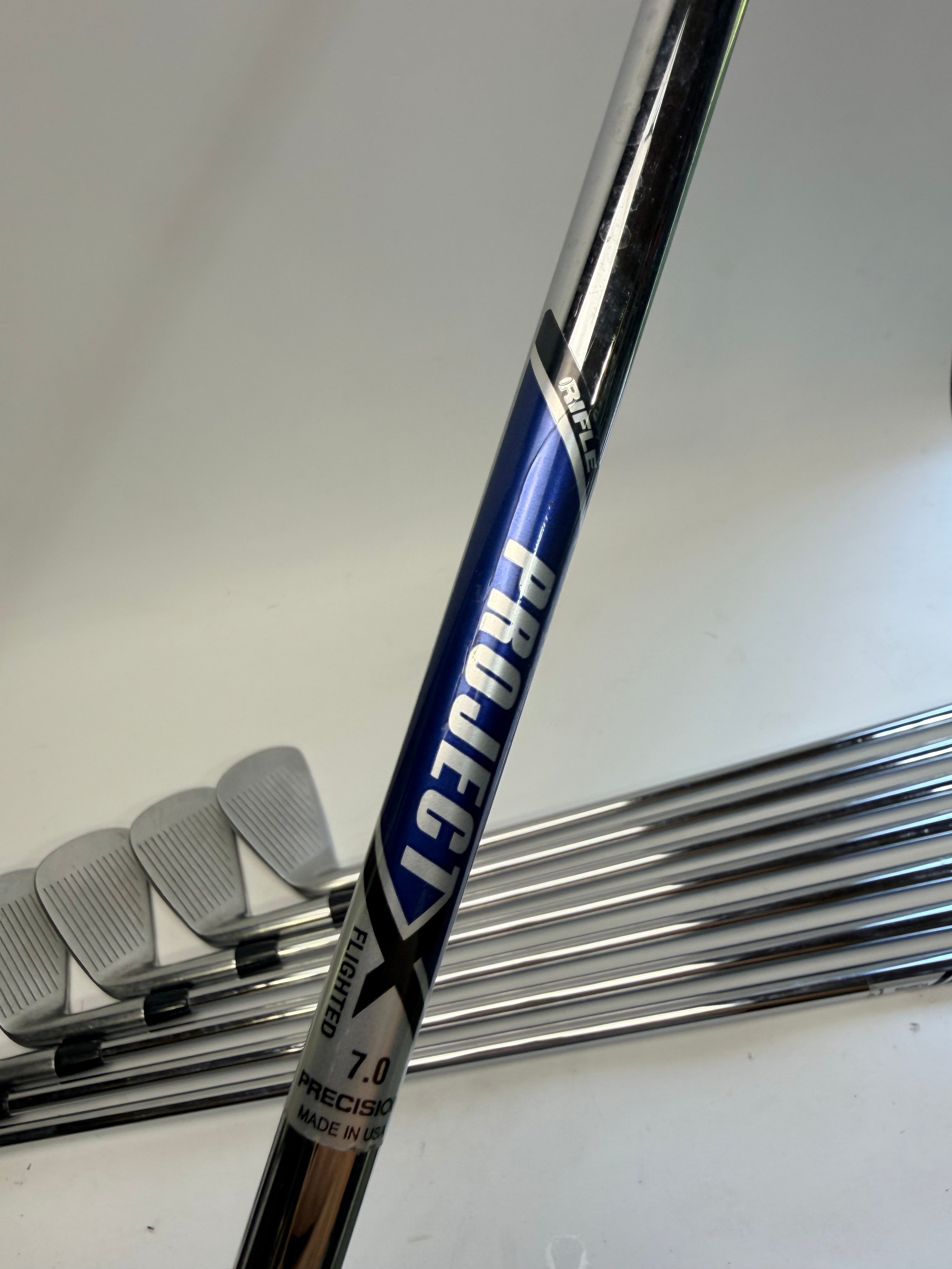 Callaway TA X-Prototype NG Irons 3-PW Project X Flighted 7.0 X-Stiff+ RH