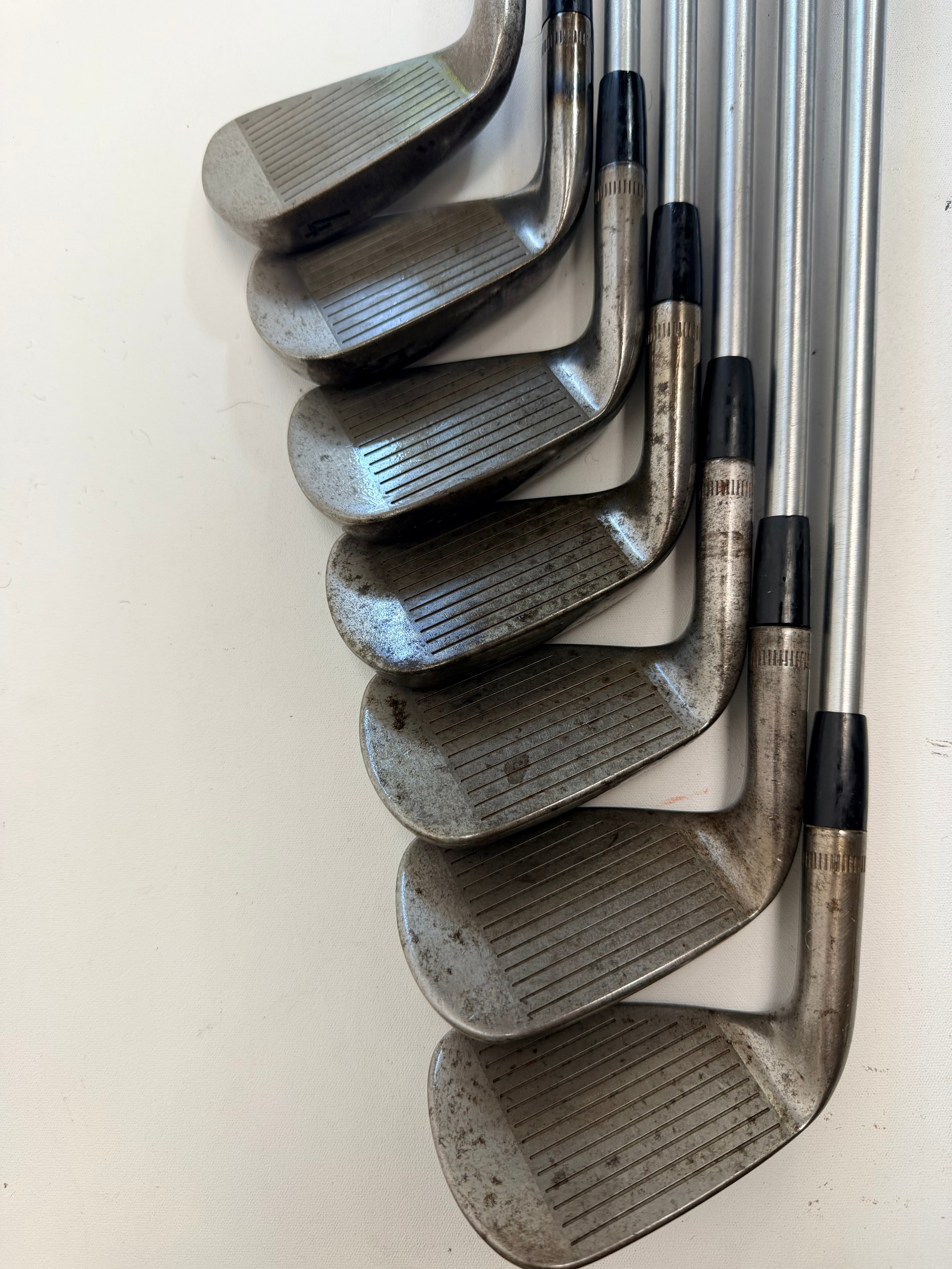 Callaway Apex MB Raw 2018 Irons 4-PW KBS C-Taper 120 Stiff Golf Pride V55 RH