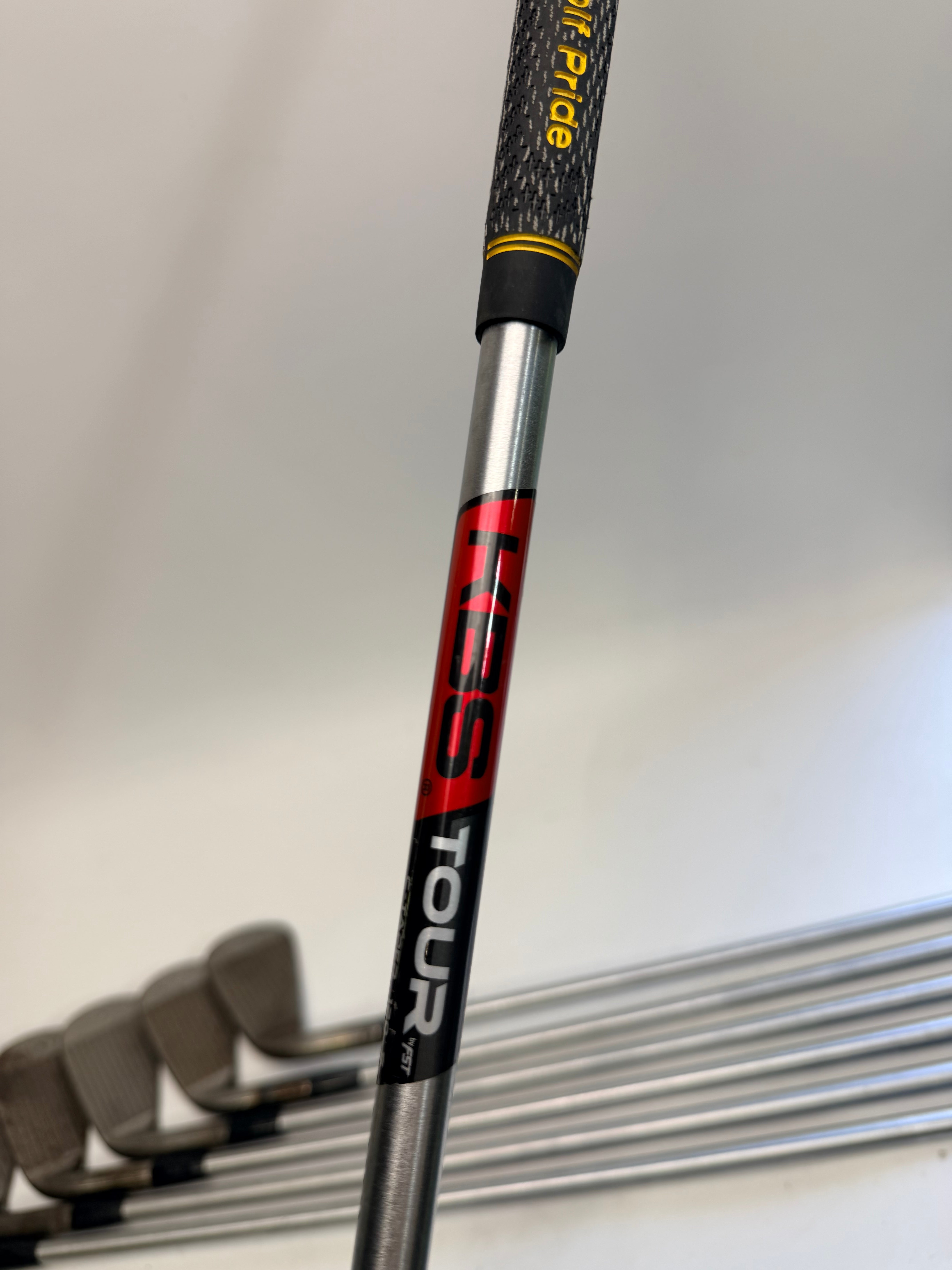 Callaway Apex MB Raw 2018 Irons 4-PW KBS C-Taper 120 Stiff Golf Pride V55 RH