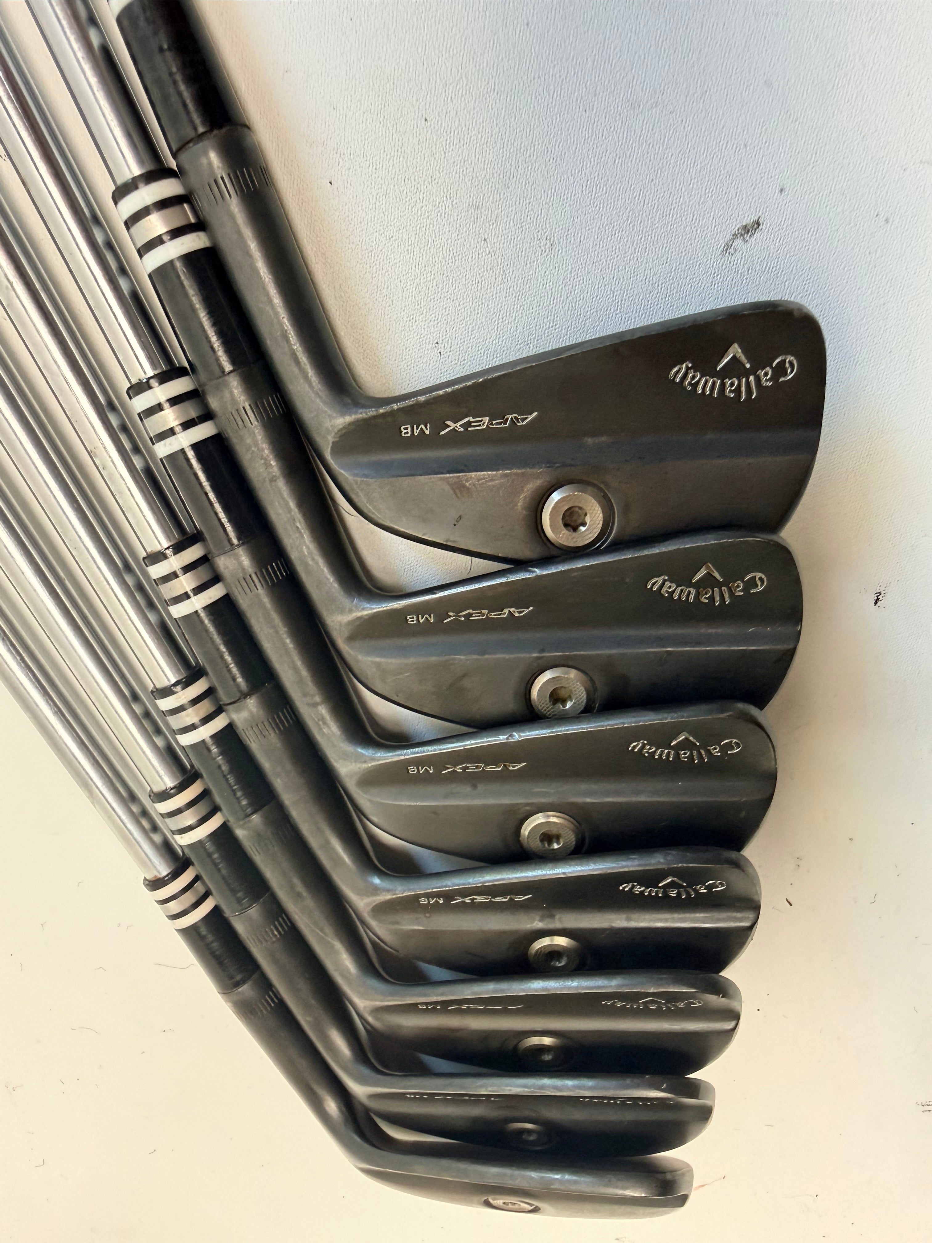 Callaway Apex MB Raw 2021 Irons 4-PW Project X IO 105 5.5 Regular Flex RH