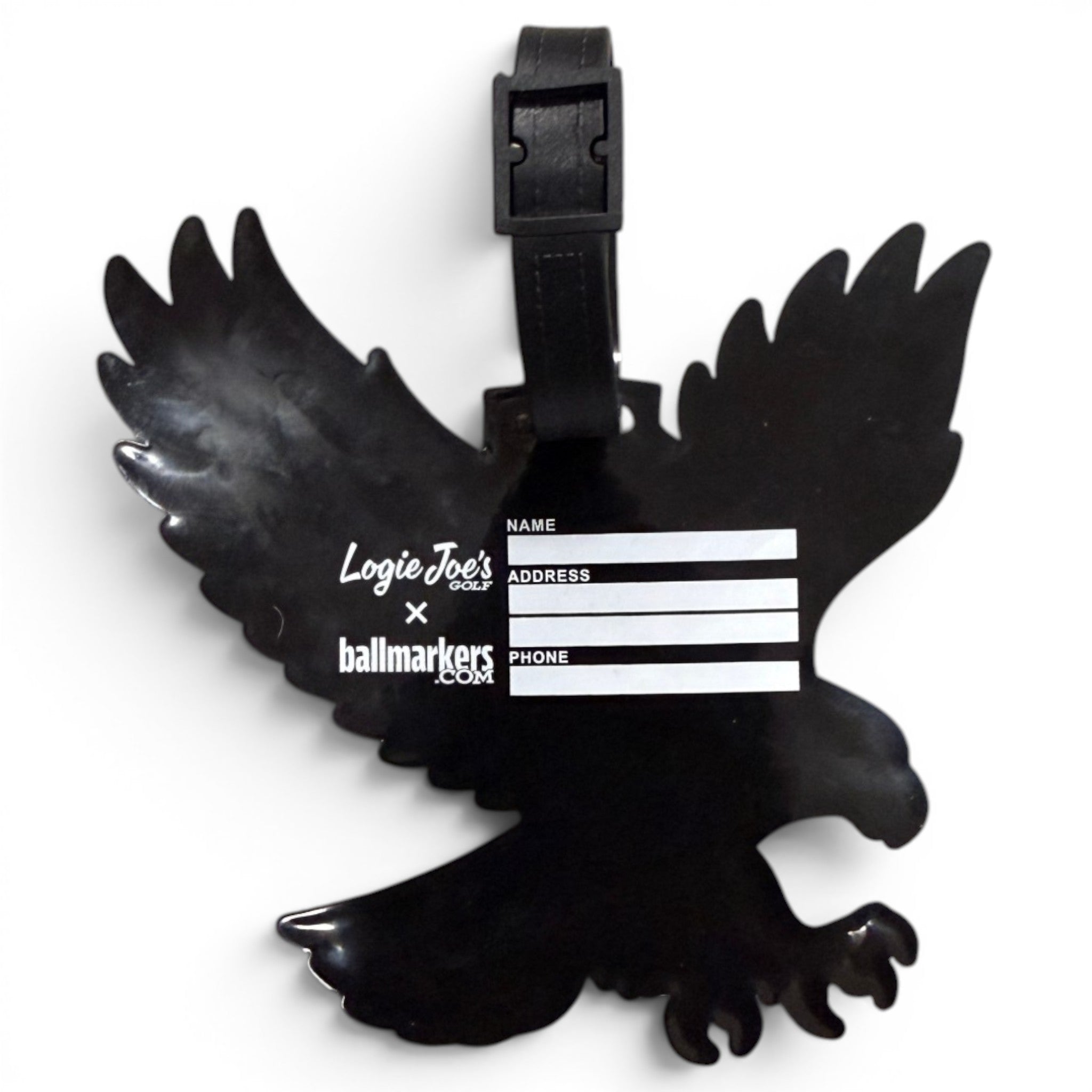 Freedom Flight Clip-On Tag | Multi-Use Bag Tag, Travel Tag, Golf Accessory | Eagle