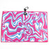 Psychedelic Splash Golf Towel | 24” x 16” Microfiber Towel | Magnetic Clip & Carabiner | Premium Golf Accessory