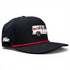Free Golf Balls Van Golf Hat | Snapback Cap | Built-in Magnetic Ball Marker Holder + Marker Included | Free Golf Balls Van | Adjustable Black