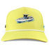 Motor Boatin' Golf Hat | Snapback Cap | Built-in Magnetic Ball Marker Holder + Marker Included | Adjustable Center Console Boat