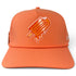 Orange Dream Golf Hat | Snapback Cap | Built-in Magnetic Ball Marker Holder + Marker Included | Adjustable