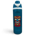 Tiki Totem Hydration Bottle | 24oz Insulated Stainless Steel | Flip Straw Lid w/ Handle