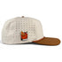 Old Fashioned Golf Hat | Snapback Cap | Built-in Magnetic Ball Marker Holder + Marker Included | Adjustable