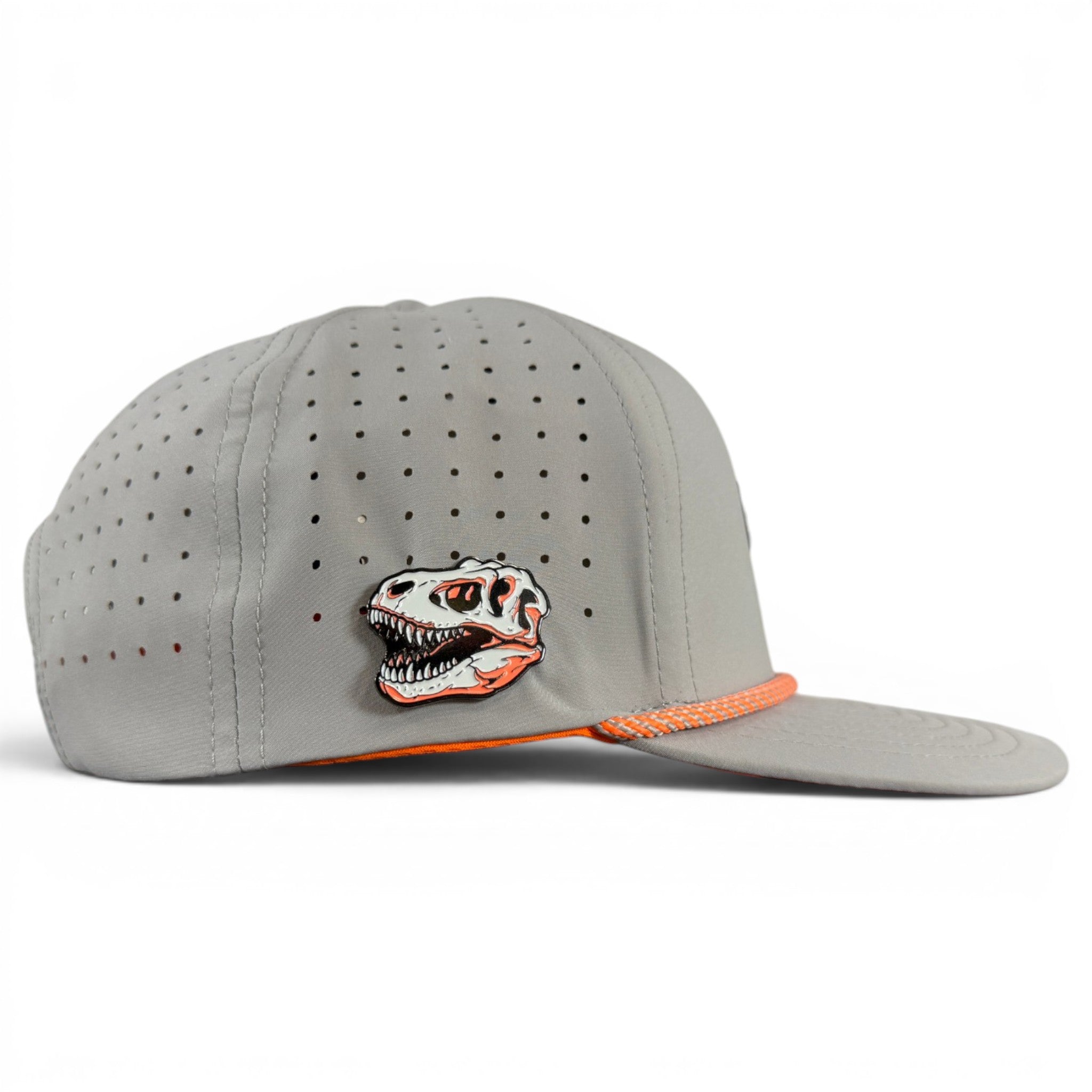 Fossil Fairway Golf Hat | Snapback Cap | Built-in Magnetic Ball Marker Holder + Marker Included | Adjustable