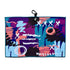 Midnight Mayhem Golf Towel | 24” x 16” Microfiber Towel | Magnetic Clip & Carabiner | Premium Golf Accessory
