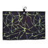 Lightning Strike Golf Towel | 24” x 16” Microfiber Towel | Magnetic Clip & Carabiner | Premium Golf Accessory
