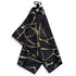 Lightning Strike Golf Towel | 24” x 16” Microfiber Towel | Magnetic Clip & Carabiner | Premium Golf Accessory
