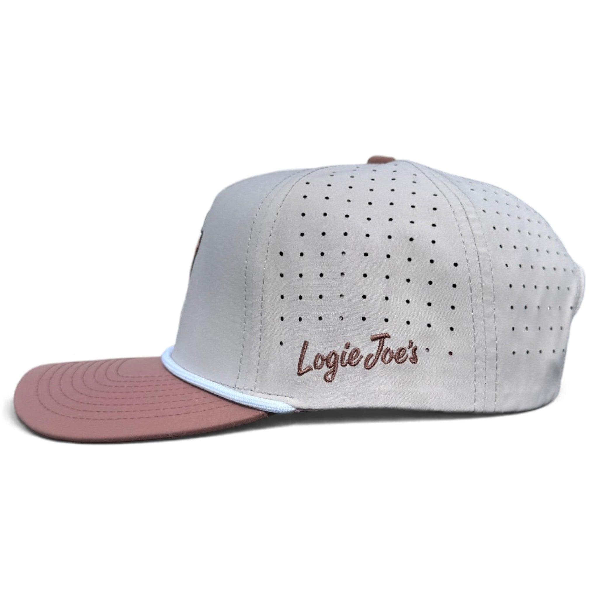 Orangutan Golf Hat | Snapback Cap | Built-in Magnetic Ball Marker Holder + Marker Included | Adjustable Ape Tan