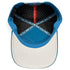Gummy Worm Golf Hat | Snapback Cap | Built-in Magnetic Ball Marker Holder + Marker Included | Adjustable Candy Teal