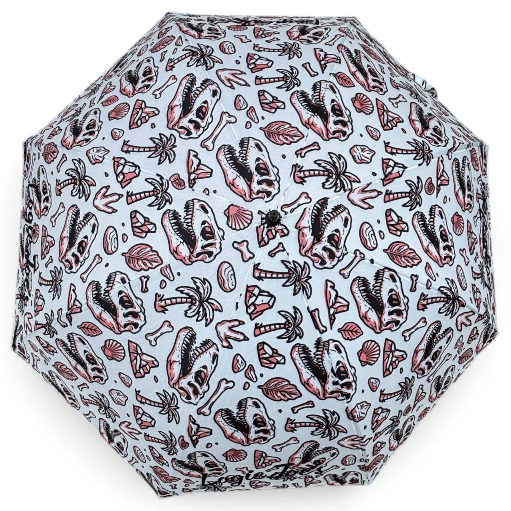 Fossil Fairway | 60" Golf Umbrella | Oversized Golf Umbrella | Dinosaurs Fossils