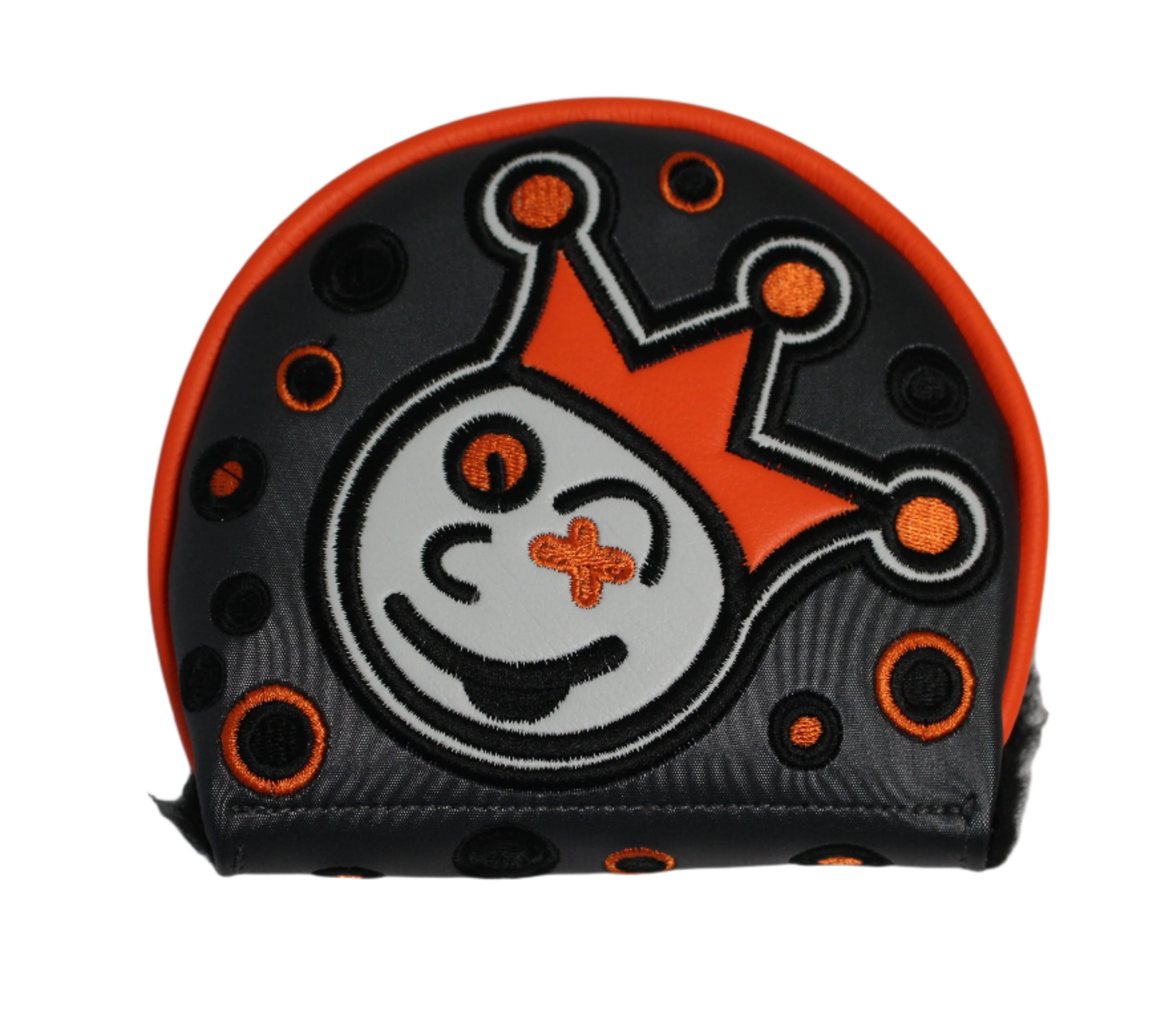 Scotty Cameron Custom Shop 2019 Jackpot Johnny Charcoal & Orange Mid-Round Mallet Putter Headcover