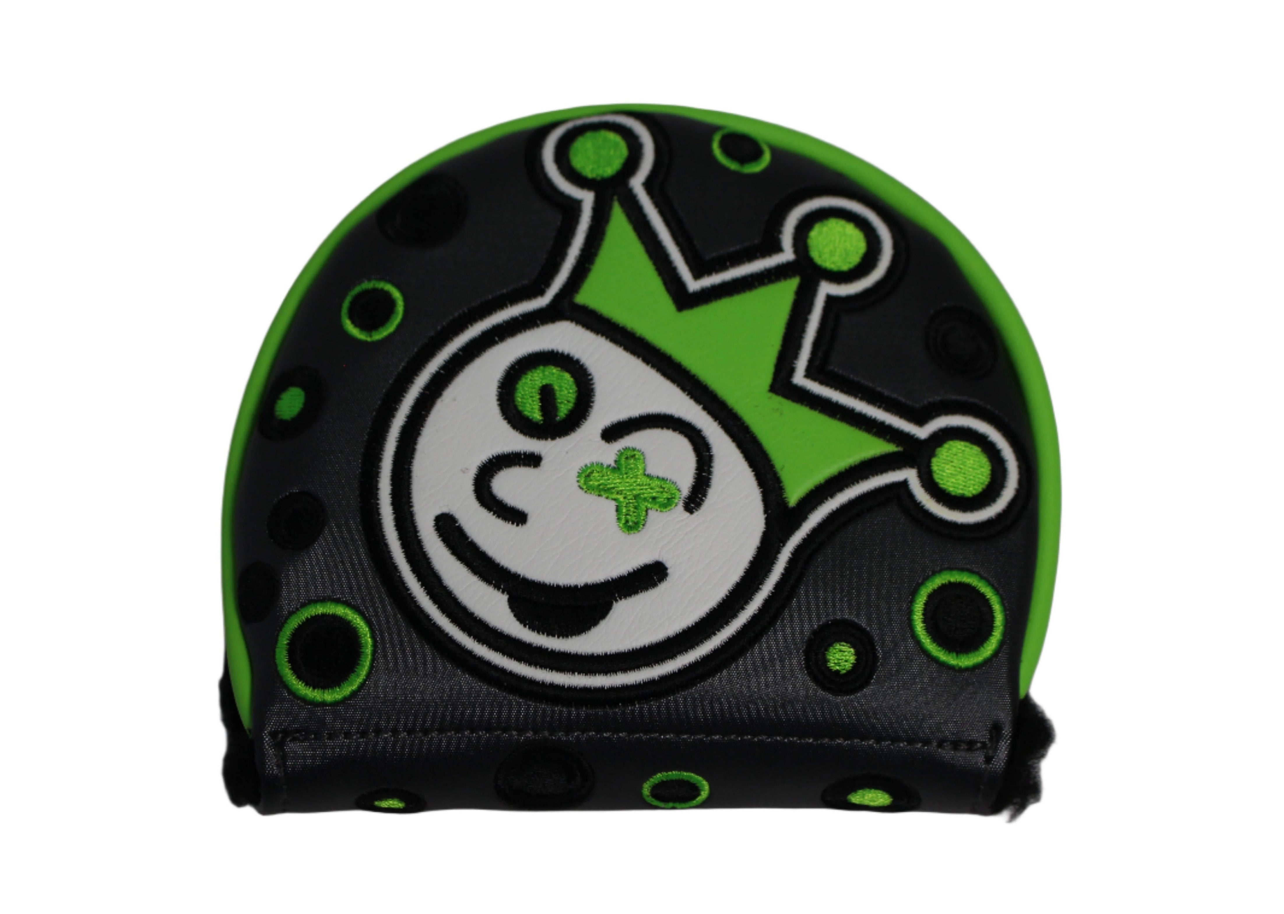 Scotty Cameron Custom Shop 2019 Jackpot Johnny Charcoal & Lime Green Mid-Round Mallet Putter Headcover