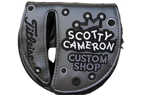 Scotty Cameron Custom Shop Jackpot Johnny Charcoal & Grey Putter Headcovers